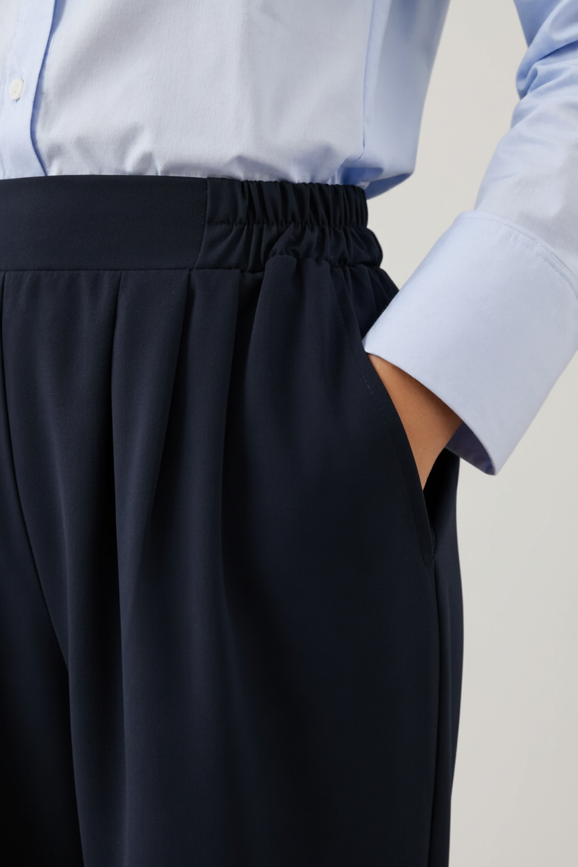 Aria Trousers – Midnight Navy