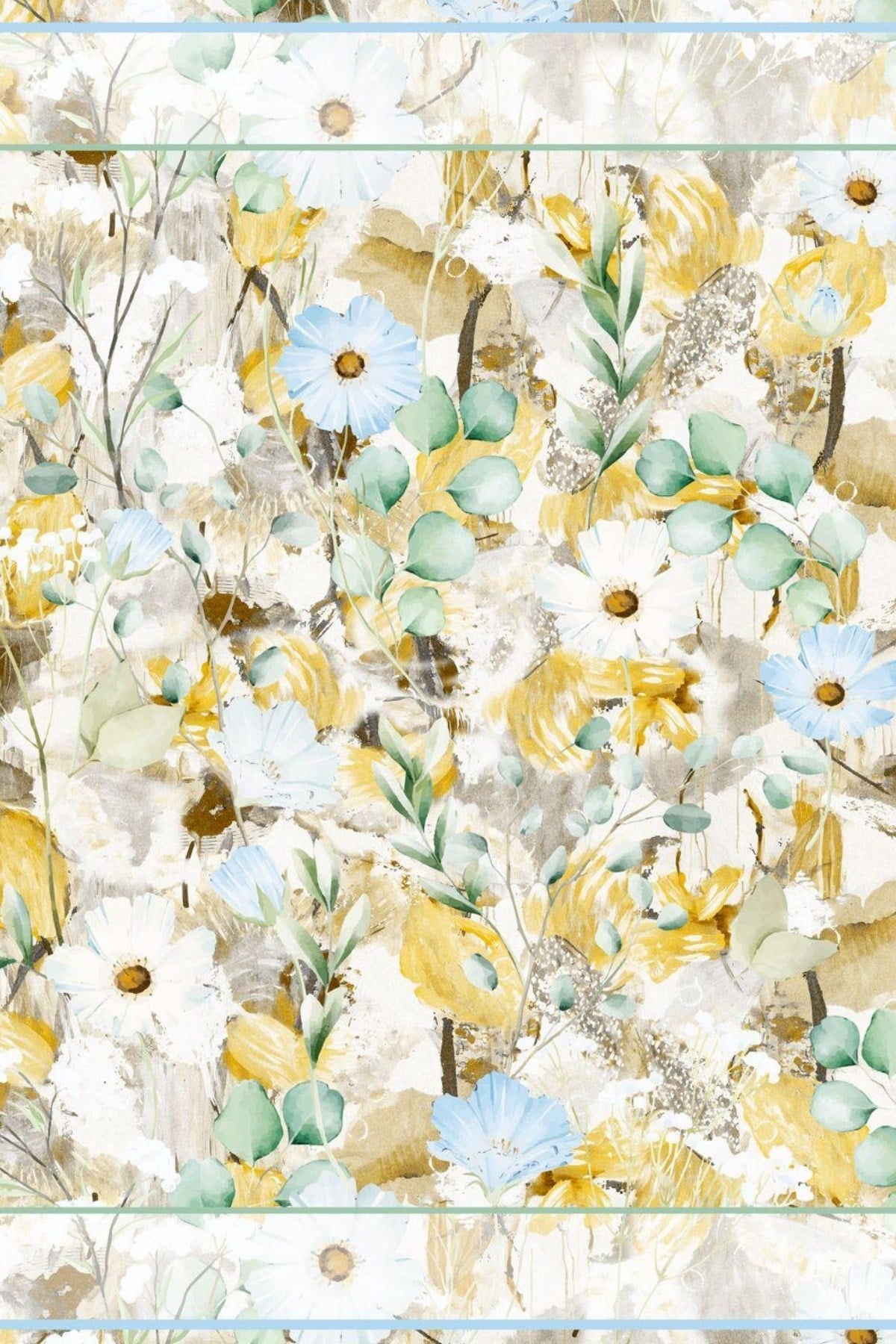 Serene Scarf – Sun-Kissed Floral