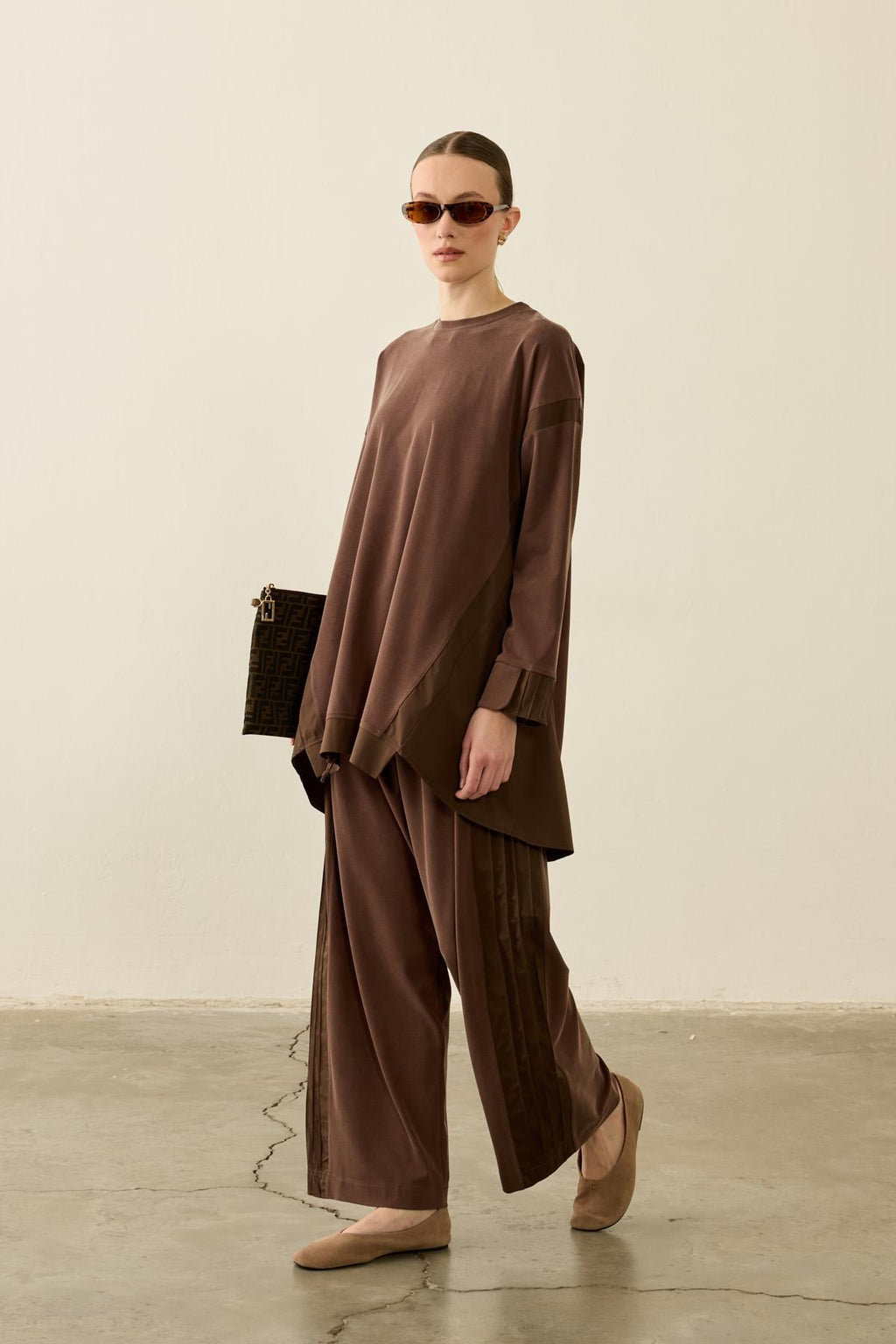 Icon Ensemble – Bitter Chocolate Tencel