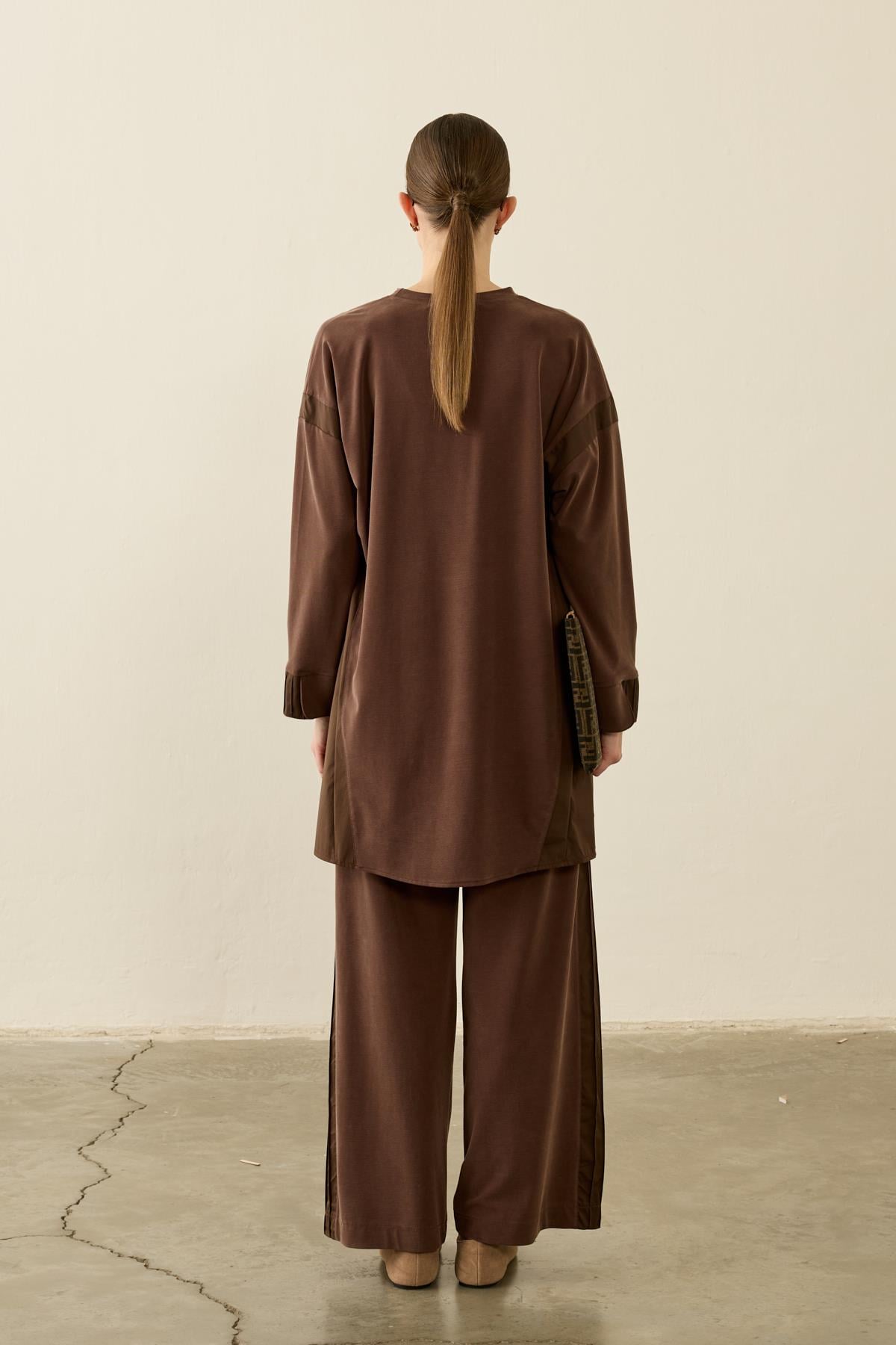 Icon Ensemble – Bitter Chocolate Tencel