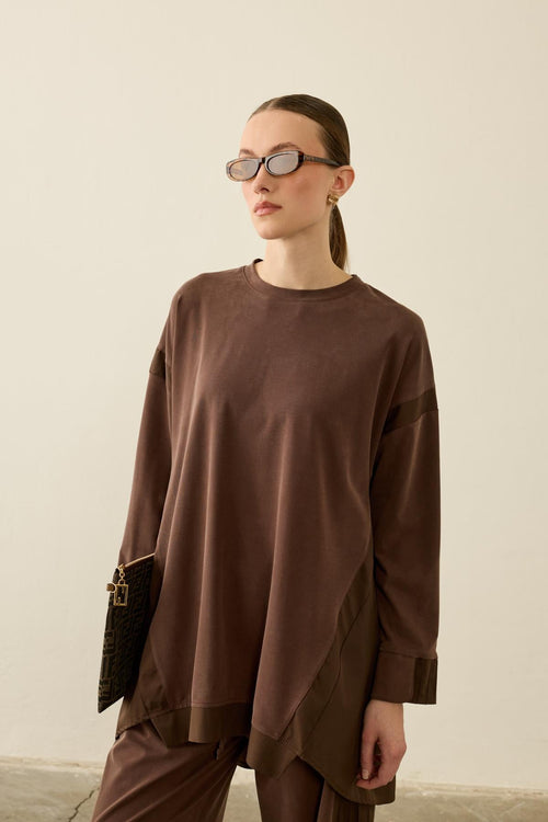 Icon Ensemble – Bitter Chocolate Tencel